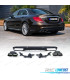 DIFUSOR MERCEDES CLASE C W205 SEDAN 14-18 LOOK AMG NEGRO MATE + COLAS ESCAPE