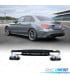 DIFUSOR MERCEDES CLASE C W205 SEDAN 18-21 LOOK AMG NEGRO BRILLANTE + COLAS ESCAPE