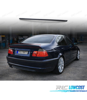 ALERON SPOILER BMW E46 SEDAN 98-05 LOOK M NEGRO BRILLO