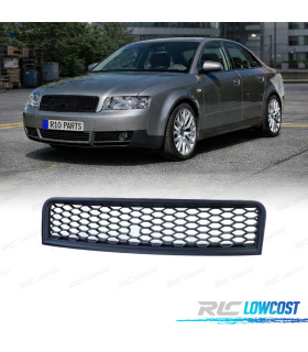 PARRILLA AUDI A4 B6 00-04 LOOK RS NEGRO MATE