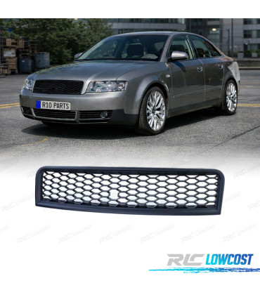 PARRILLA AUDI A4 B6 00-04 LOOK RS NEGRO MATE