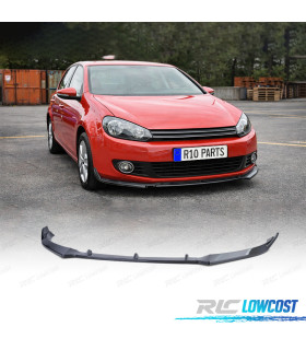 SPOILER LIP VOLKSWAGEN VW GOLF 6 5K1 08-12 CARBONO