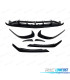 SPOILER LIP FRONTAL MERCEDES CLASE A W176 LOOK AMG A45 15-18