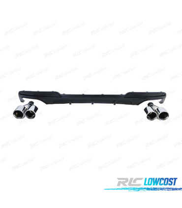 DIFUSOR BMW F10 F11 LOOK M PERFORMANCE + COLAS ESCAPE