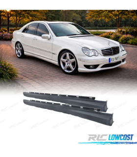 TALONERAS MERCEDES CLASE C W203 00-07 LOOK AMG
