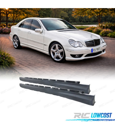 TALONERAS MERCEDES CLASE C W203 00-07 LOOK AMG