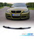 SPOILER LIP BMW E90 E91 05-08 LOOK M NEGRO BRILLO