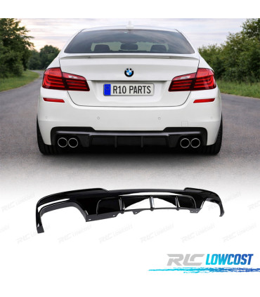 DIFUSOR BMW F10 F11 10- LOOK M PERFORMANCE NEGRO BRILLO