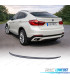 ALERON SPOILER BMW X6 F16 14-19 LOOK M NEGRO BRILLO