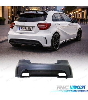 PARAGOLPES TRASERO MERCEDES A W176 12-15 LOOK AMG A45