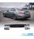 DIFUSOR MERCEDES CLASE C W205 SEDAN 18-21 NEGRO BRILLANTE + COLAS ESCAPE LOOK AMG C63