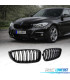 PARRILLA DOBLE BMW SERIE 3 GT F34 13-18 LOOK M4 NEGRO BRILLO