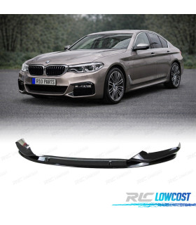 SPOILER LIP BMW G30 G31 20-23 LOOK M PERFORMANCE ABS NEGRO BRILLO