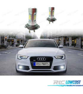 KIT BOMBILLAS LED ANTINIEBLAS H7 60 WATIOS CANBUS