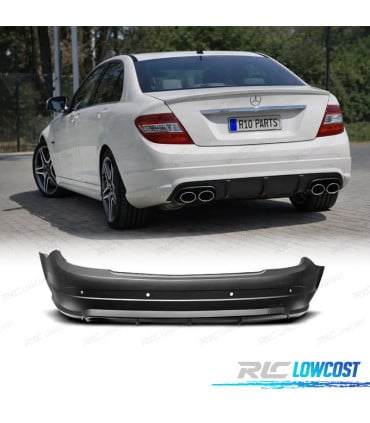 PARAGOLPES TRASERO MERCEDES W204 07-14 LOOK AMG PDC