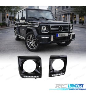 KIT LUZ DIURNA MERCEDES CLASE G W463 90-12 LOOK AMG G65