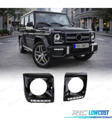 KIT LUZ DIURNA MERCEDES CLASE G W463 90-12 LOOK AMG G65