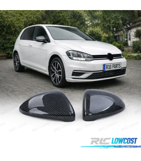 CARCASAS ESPEJO VOLKSWAGEN VW GOLF 7 12- CARBONO