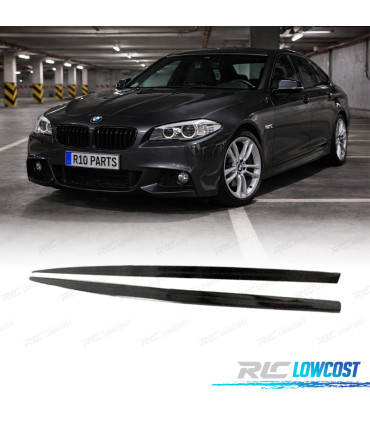 AÑADIDOS TALONERAS BMW F10 F11 LOOK M PERFORMANCE 10-17 NEGRO BRILLO