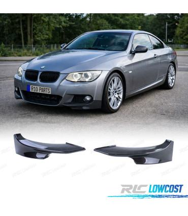 SPLITTERS PARAGOLPES BMW E92 E93 10-14 LOOK M PERFORMANCE CARBONO