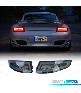PILOTOS PORSCHE 911 997 04-08 FULL LED AHUMADO