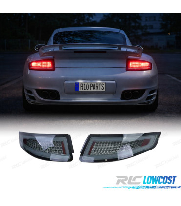 PILOTOS PORSCHE 911 997 04-08 FULL LED AHUMADO