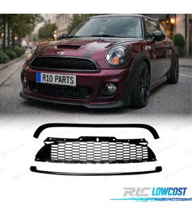 PARRILLA MINI COOPER R56 57 55 S JCW 06-14 NEGRO BRILLO