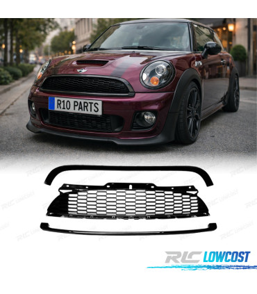 PARRILLA MINI COOPER R56 57 55 S JCW 06-14 NEGRO BRILLO