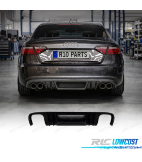 DIFUSOR AUDI A5 COUPE CABRIO 07-11 LOOK RIEGER