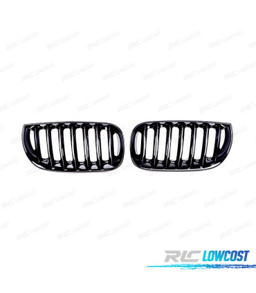 PARRILLAS BMW X3 E83 03-06 NEGRO BRILLO