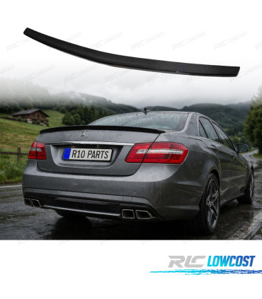 ALERON PESTAÑA MERCEDES CLASE E W212 10-16 LOOK AMG CARBONO