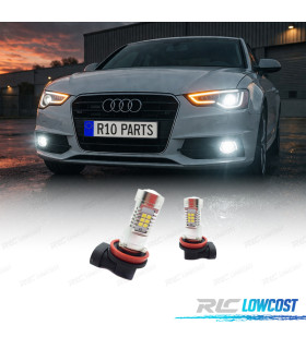 KIT BOMBILLAS LED ANTINIEBLA H11 60 WATIOS CANBUS