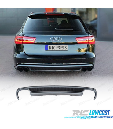 DIFUSOR AUDI A6 12-15 LOOK S LINE