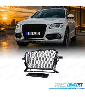 PARRILLA AUDI Q5 8R 12-16 LOOK RS NEGRO