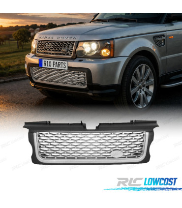 PARRILLA RANGE ROVER SPORT 05-09 LOOK AUTOBIOGRAPHY SILVER EDITION
