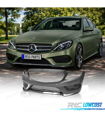 PARAGOLPES DELANTERO MERCEDES CLASE C W205 14-18 LOOK AMG PDC