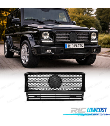 PARRILLA MERCEDES W463 90-12 NEGRO CROMO