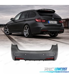 PARAGOLPES TRASERO BMW F31 TOURING LOOK M PERFORMANCE PDC SALIDA IZQUIERDA