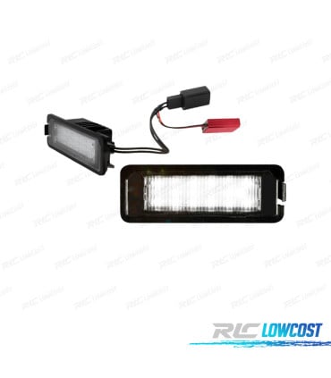 LUCES MATRÍCULA LED PARA VOLKSWAGEN VW GOLF V 05-08