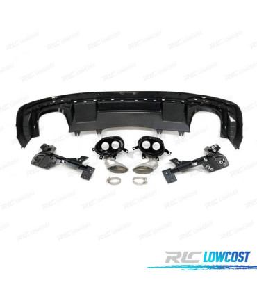 DIFUSOR AUDI A4 20- LOOK RS4