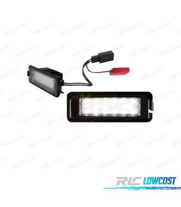 LUCES DE MATRÍCULA LED PARA SEAT - VW