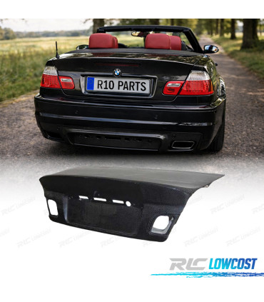 PORTON TRASERO BMW E46 CABRIO 99-05 LOOK CSL CARBONO