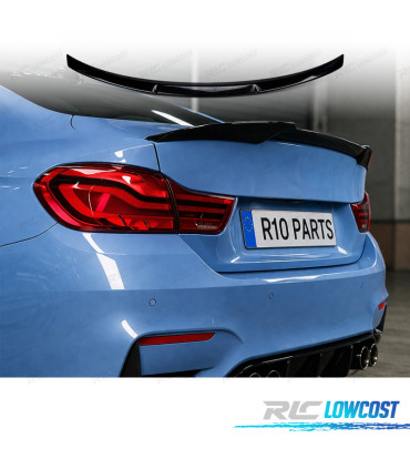 ALERON SPOILER BMW F82 M4 M PERFORMANCE NEGRO BRILLO ABS