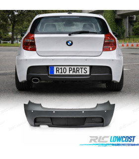 PARAGOLPES TRASERO BMW E81 E87 04-11 LOOK M PDC ABS