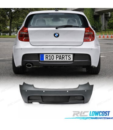 PARAGOLPES TRASERO BMW E81 E87 04-11 LOOK M PDC ABS