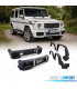 KIT CARROCERIA MERCEDES G W463 LOOK AMG G65 PARAGOLPES FRONTAL + TRASERO + ALETINES