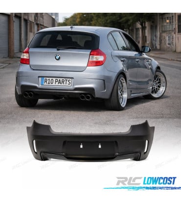 PARAGOLPES TRASERO BMW E81 E87 04-11 LOOK 1M