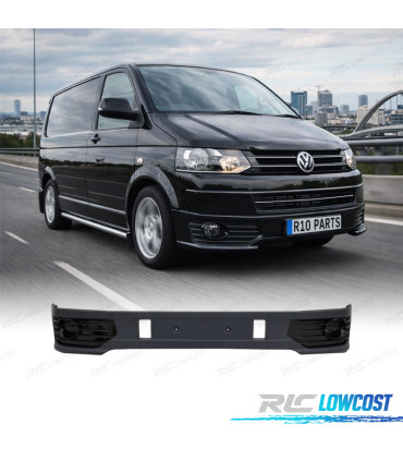 SPOILER FRONTAL VOLKSWAGEN VW T5 TRANSPORTER 10-15 LOOK SPORTLINE ABS
