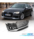 PARAGOLPES DELANTERO AUDI A4 B9 15-19 LOOK RS4 PLATA NEGRO PDC