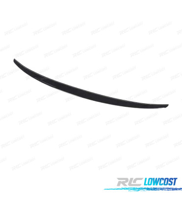 ALERON PESTAÑA AUDI A4 B8 11-15 LOOK S LINE NEGRO BRILLO